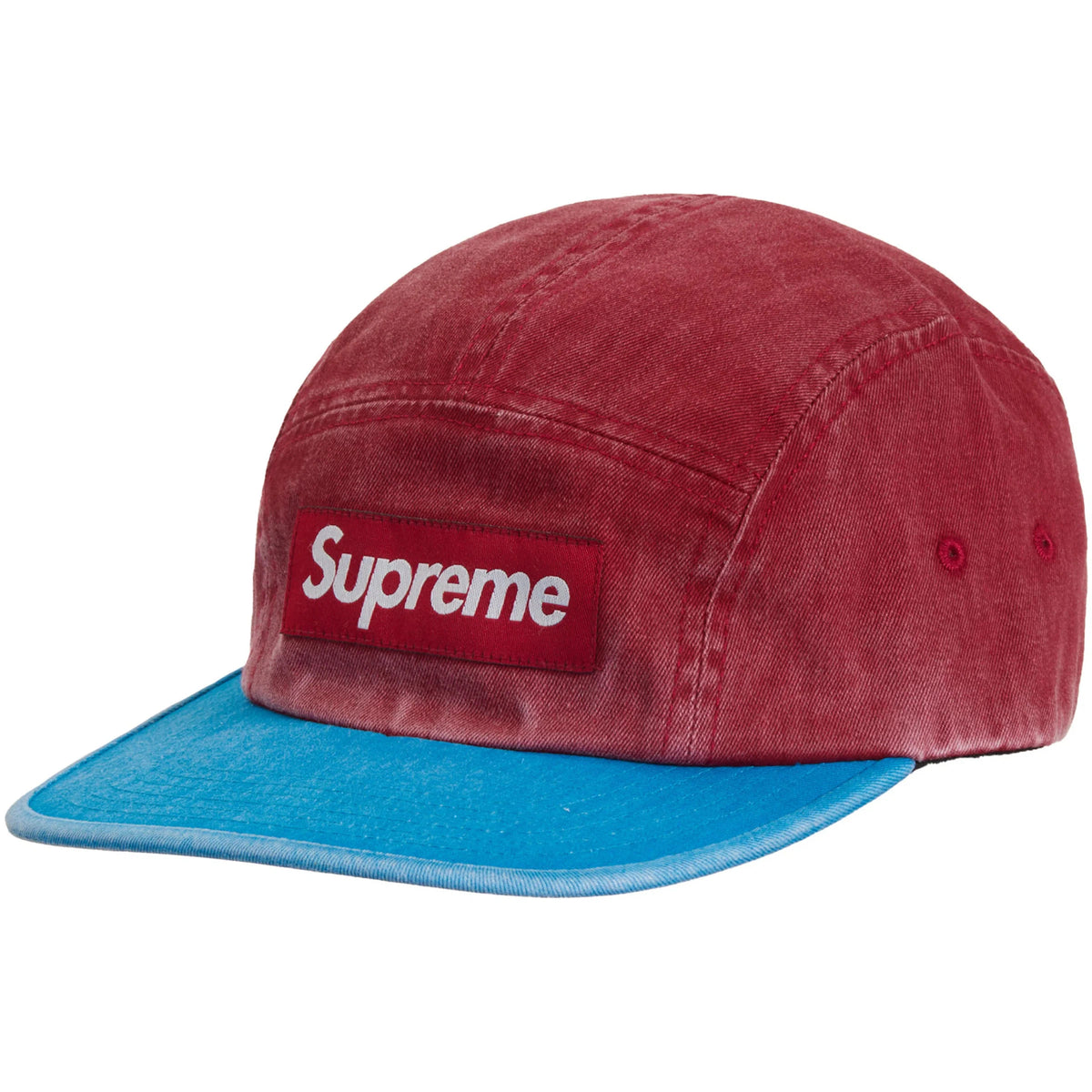 Supreme Pigment 2-Tone Camp Cap (Red)