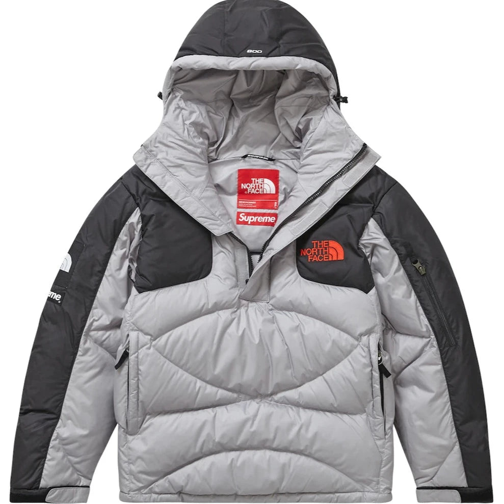 Supreme x The North Face 800-Fill Half Zip Hooded Pullover &#39;Grey&#39;