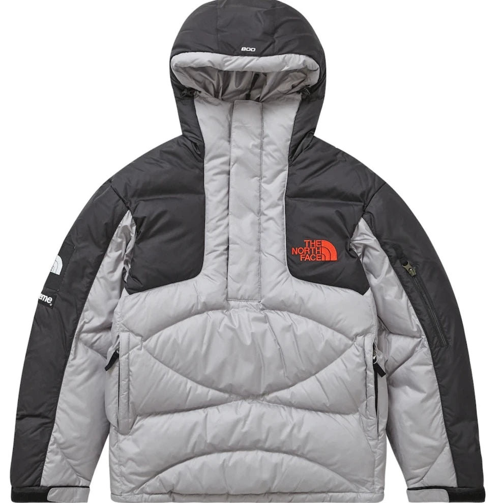 Supreme x The North Face 800-Fill Half Zip Hooded Pullover &#39;Grey&#39;