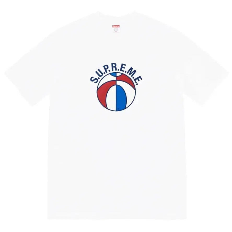 Supreme League Tee (White) | Waves Never Die | Supreme | Clothing