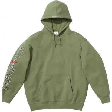 Supreme x Nike Hooded Sweatshirt &#39;Green&#39;