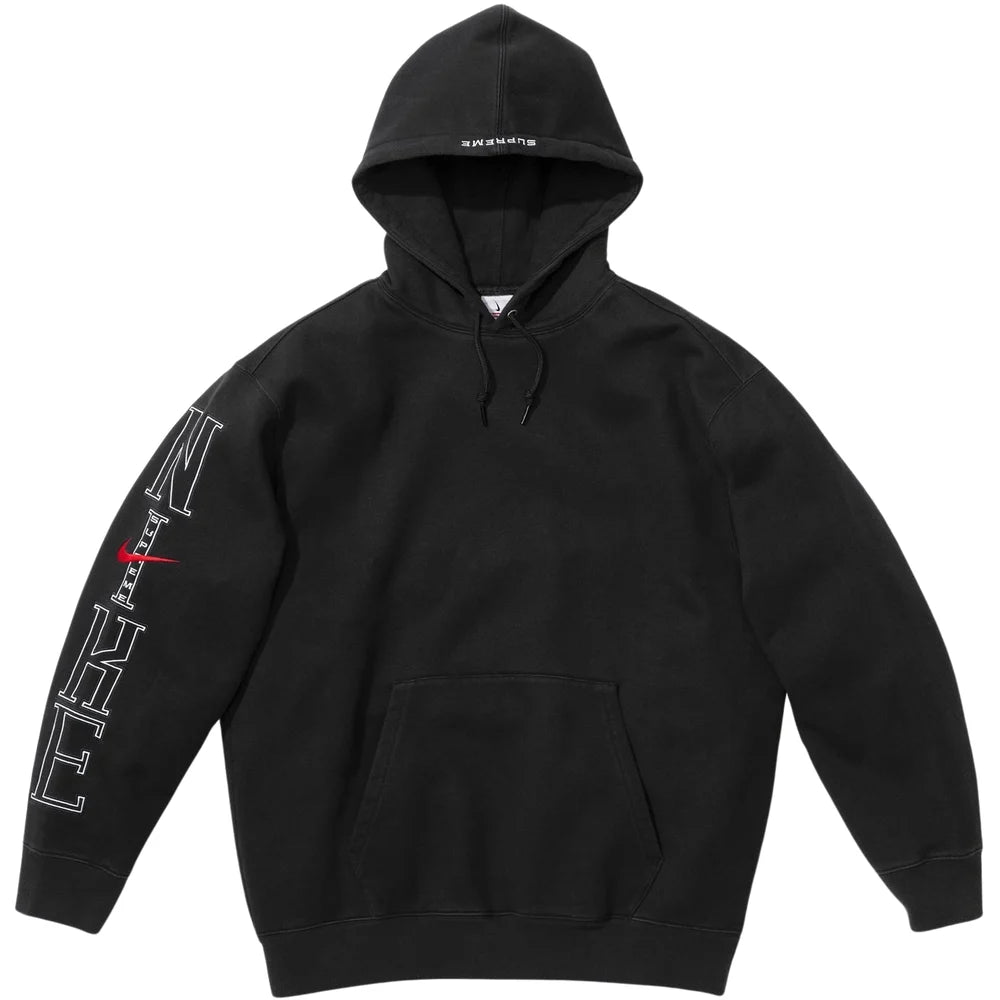 Supreme x Nike Hooded Sweatshirt &#39;Black&#39;