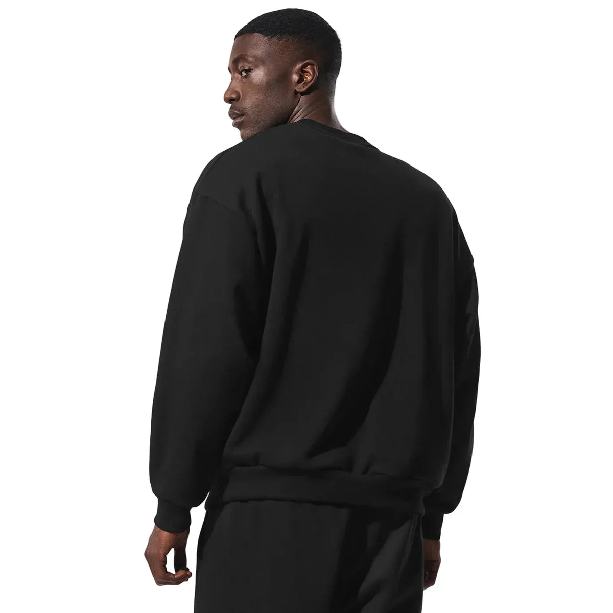Alo Accolade Crew Neck Pullover 'Black' Unisex