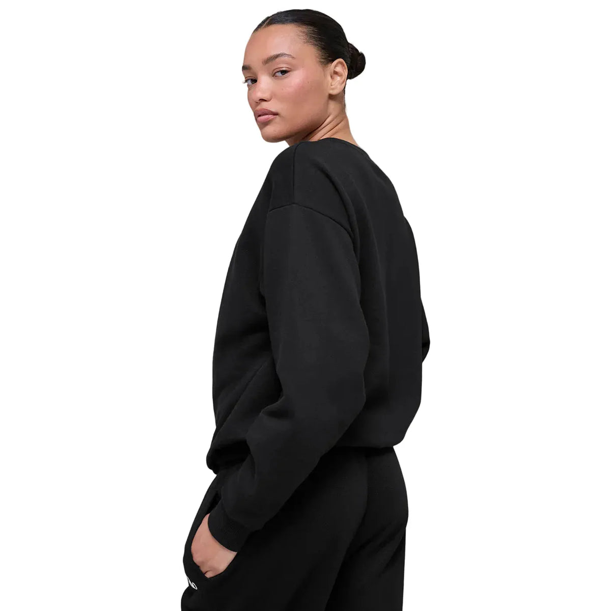 Alo Accolade Crew Neck Pullover 'Black' Unisex