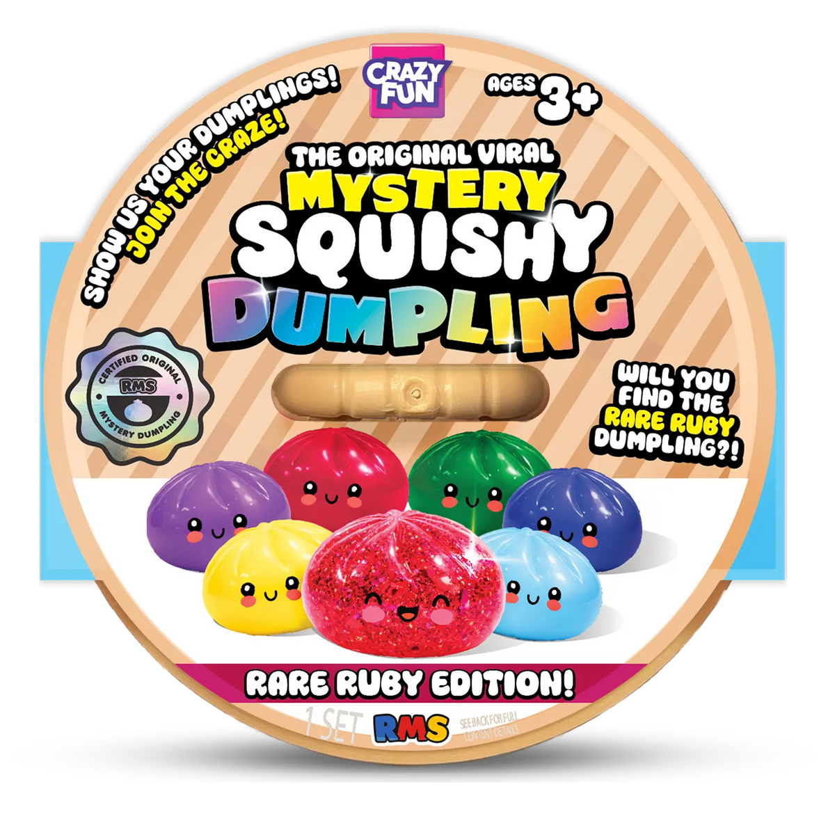 RMS Squishy Dumpling Rare Ruby x 1