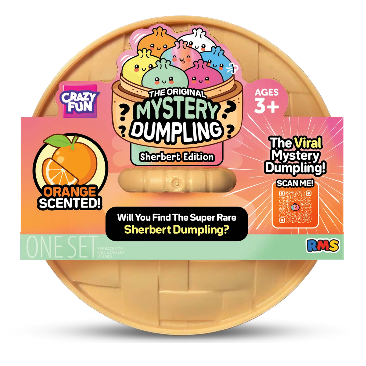 RMS Crazy Fun Dumpling Squishy Sherbert Edition X 1