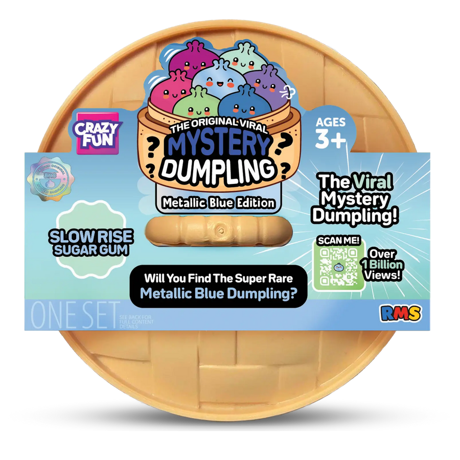 RMS Squishy Metallic Blue Dumpling x 1