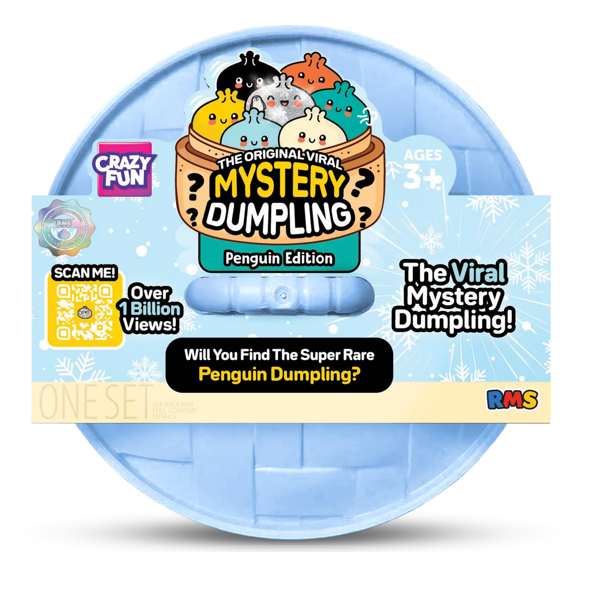 RMS Squishy Penguin Dumpling x 1