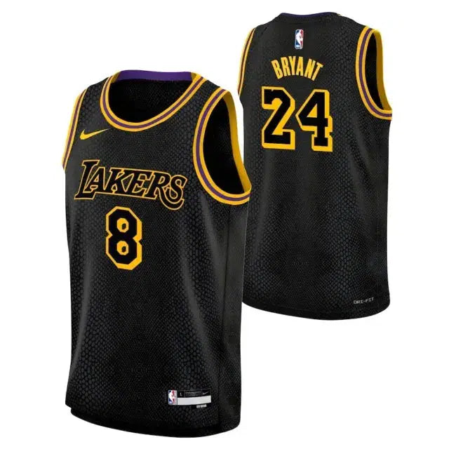 Nike Kobe Mamba Mentality Los Angeles Lakers City Edition Swingman Jersey (FW23) | Waves Never Die | Nike | T-Shirt