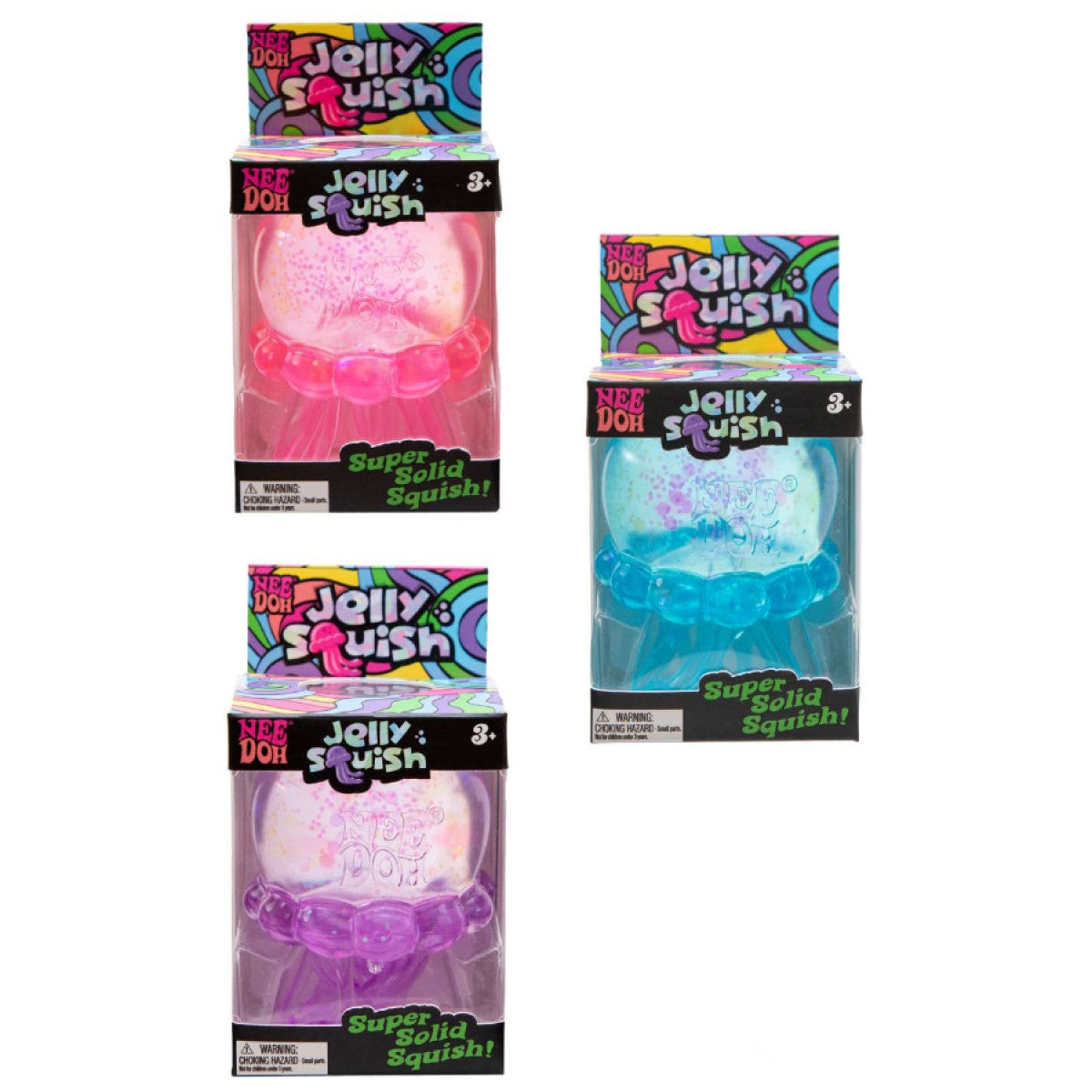 Needoh Jelly Fish Squish x 1 (Random Colour)