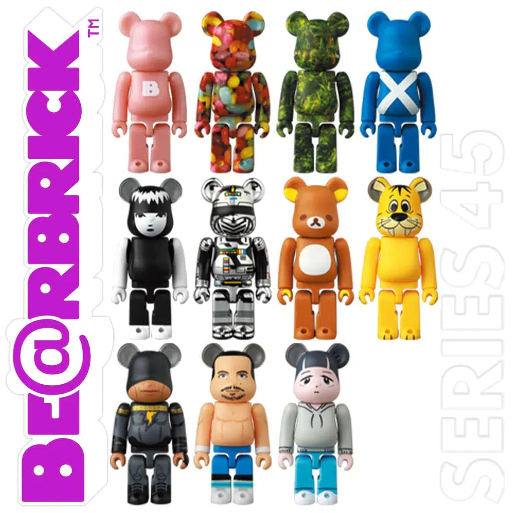 Medicom Toy series 45 bearbrick Be@rbrick Case of 24pcs | Waves Never Die | Medicom | Accessories