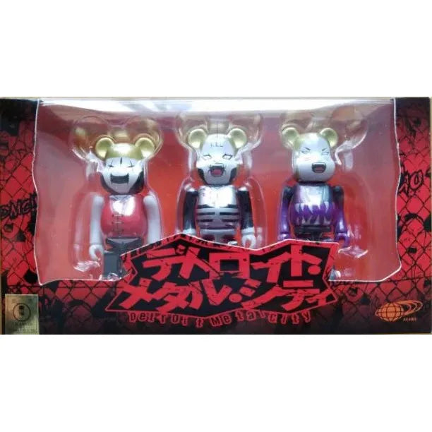 MEDICOM BE@RBRICK x BEAMS Detroit Metal City 100% Figures