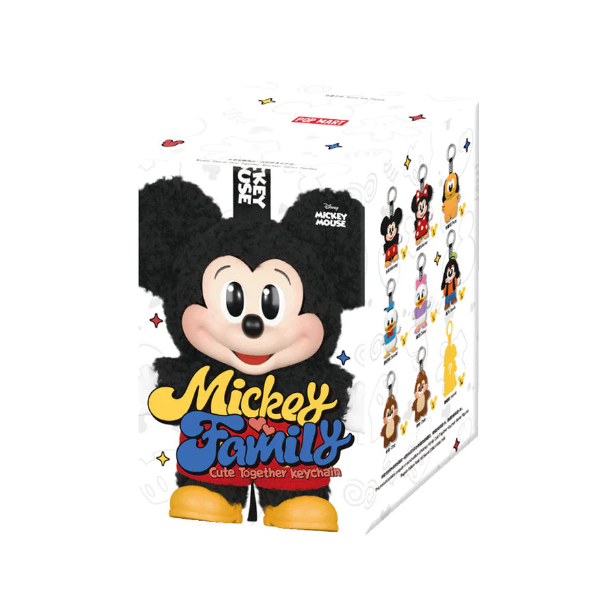 POP MART Disney Mickey Family Series Plush Pendant Blind Box