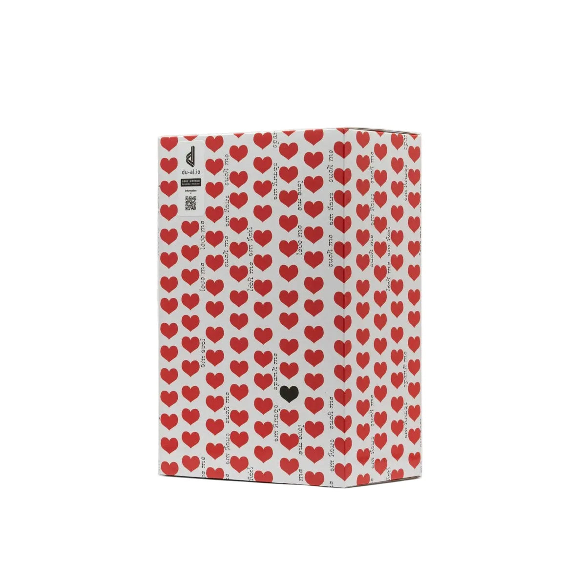 MEDICOM BE@RBRICK Amplifier White Heart 400% + 100% Figures