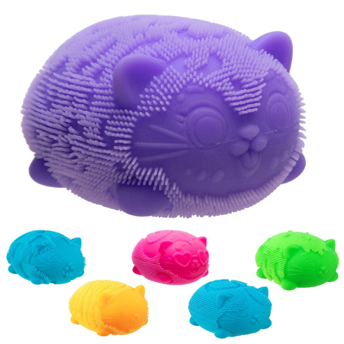 NeeDoh Schylling - Fuzz Ball Wild Cats x 1 (Random Colour)