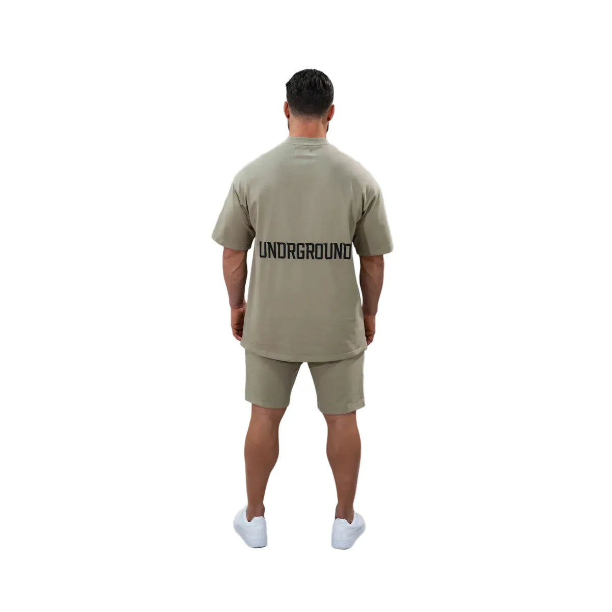 Undrground Relaxed Fit T-Shirt 'Combat Khaki'