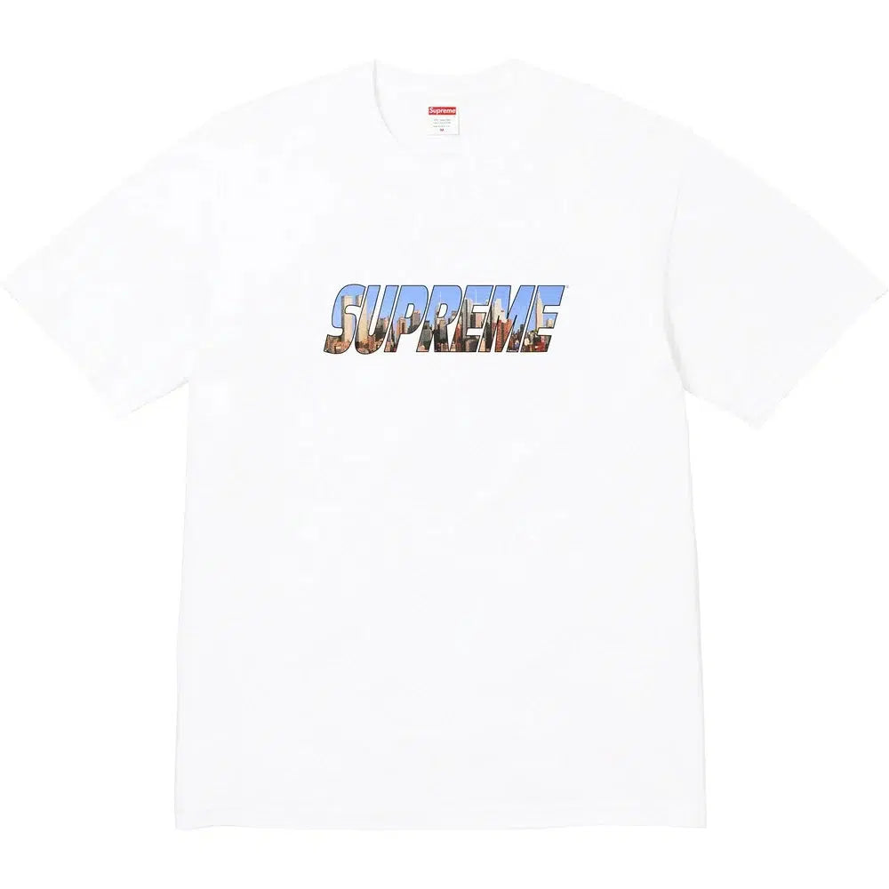 Supreme Gotham Tee (White) | Waves Never Die | Supreme | T-Shirt