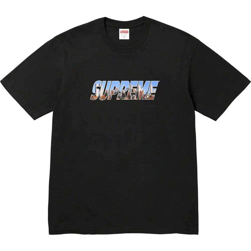 Supreme Gotham Tee (Black) | Waves Never Die | Supreme | T-Shirt