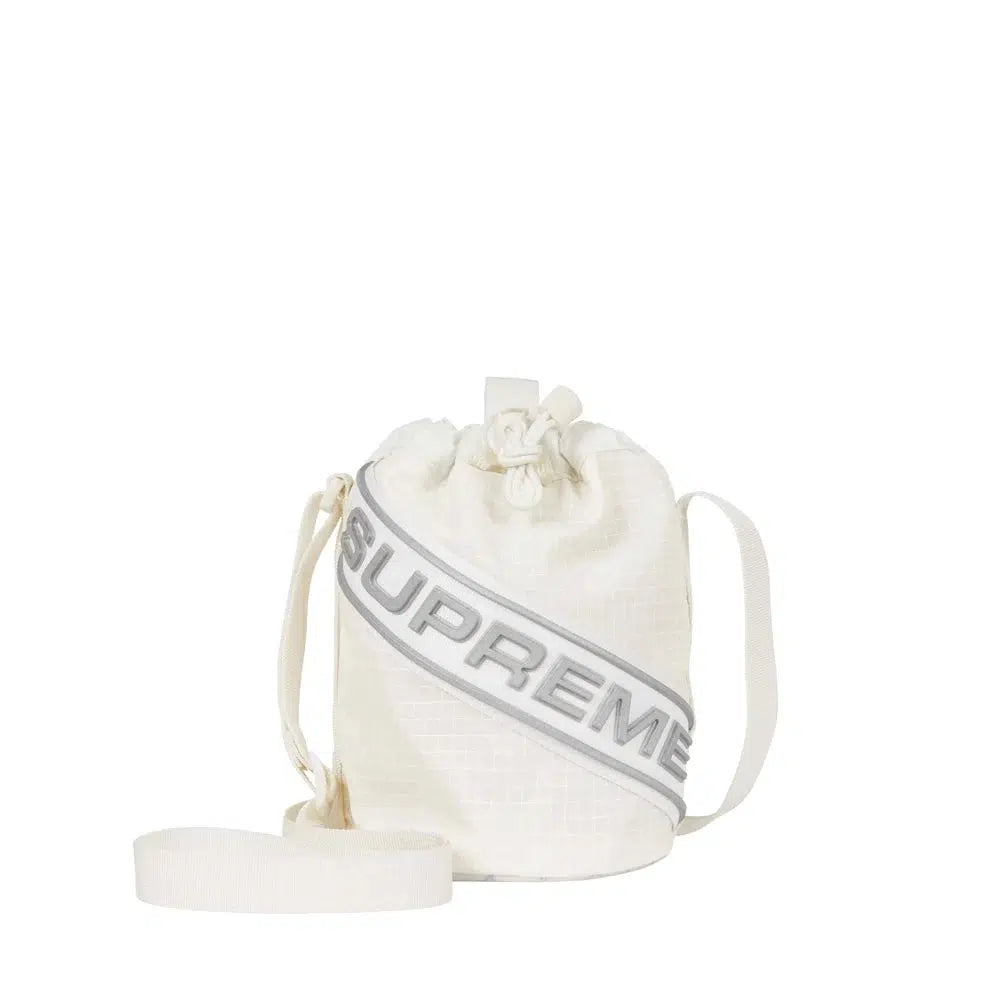 Supreme Cinch Bag (White) | Waves Never Die | Supreme | Bag