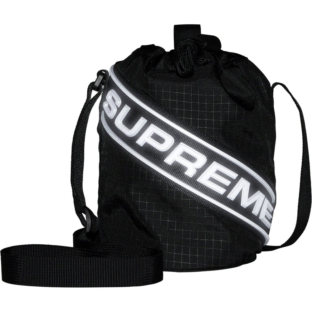 Supreme Cinch Bag (Black) | Waves Never Die | Supreme | Bag