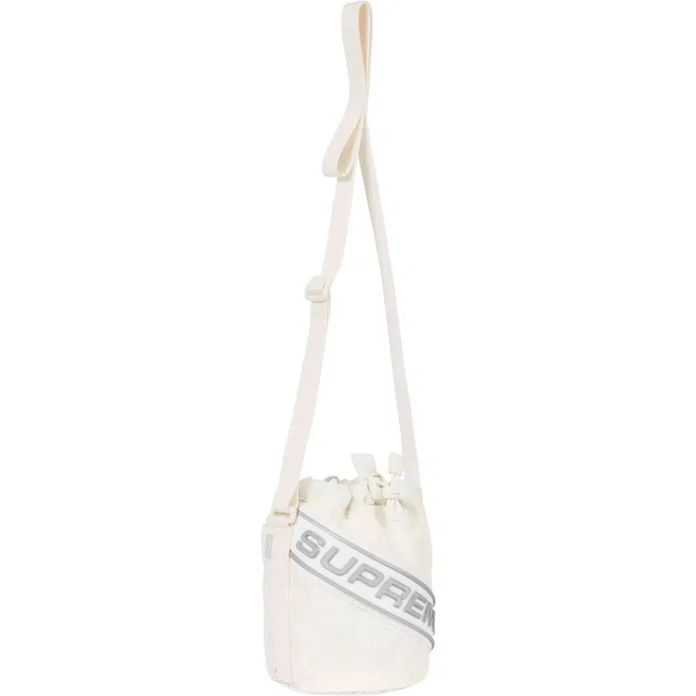 Supreme Cinch Bag (White) | Waves Never Die | Supreme | Bag