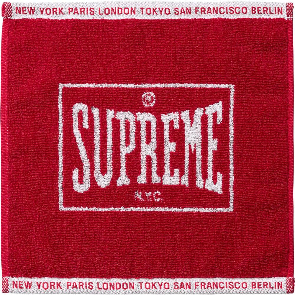 SQUARE MINI TOWELS (SET OF 2) | Waves Never Die | Supreme | ACCESSORIES
