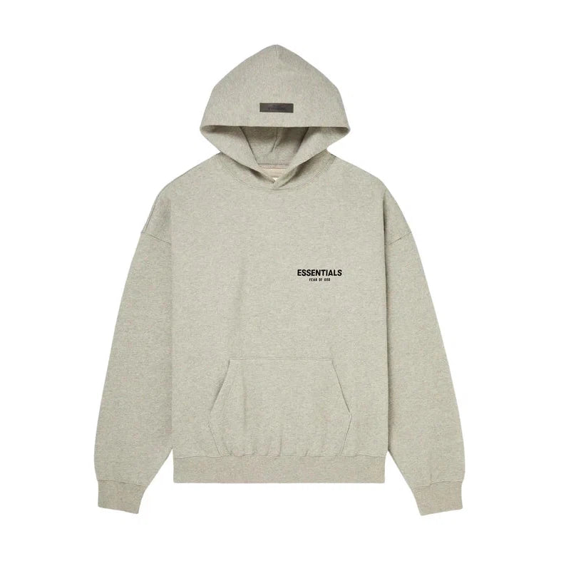 Fear Of God Essentials Pull-Over Hoodie Core 'Dark Oatmeal' 2.0