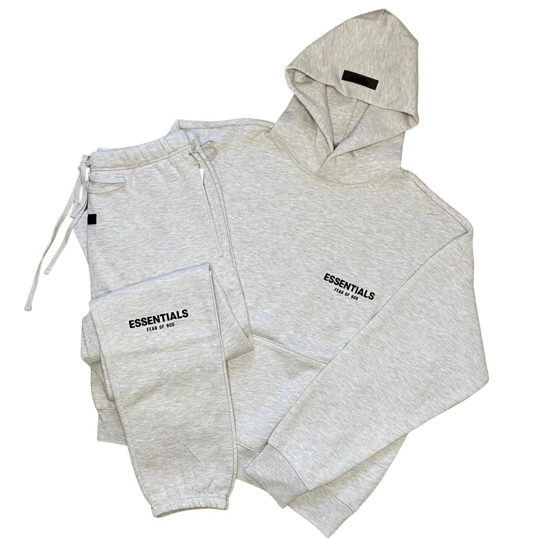 Buy Fear Of God Essentials Light Oatmeal Tracksuit SS22 Online Waves Au