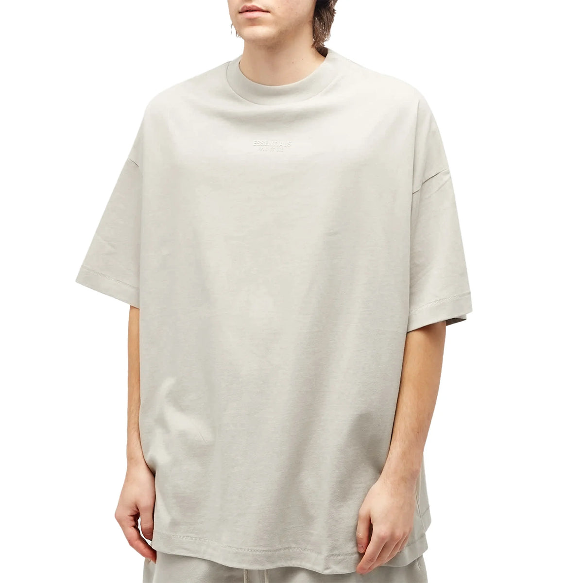 Fear Of God Essentials T-Shirt 'Silver Cloud'