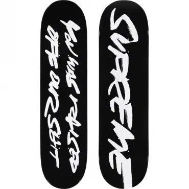 Supreme FUTURA SKATEBOARD (Black) | Waves Never Die | Supreme | Skate Decks