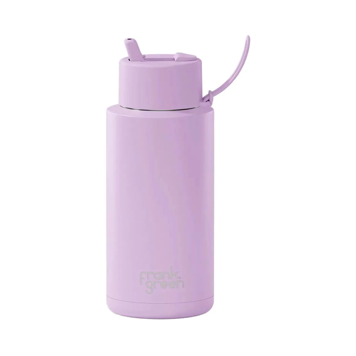 Frank Green Ceramic Reusable 1L Bottle + Lip Gloss Holder Set 'Lilac Haze'