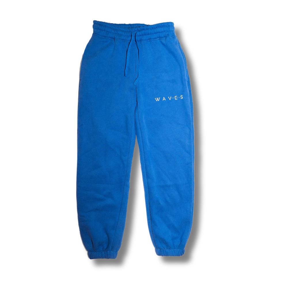 Waves Collection 001 Sweatpants (Royal Blue) | Waves Never Die | Waves Never Die | Pants