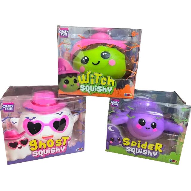 RMS Crazy fun Halloween Squishy x 1 (Multiple Designs)