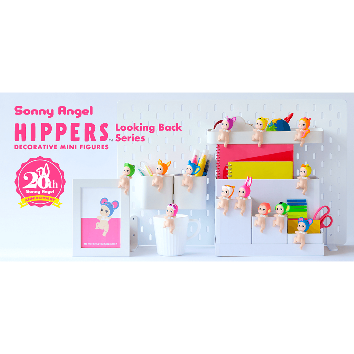 Sonny Angel HIPPERS Looking Back Series - Original Mini Figure/Limited Edition - 1 Sealed Blind Box