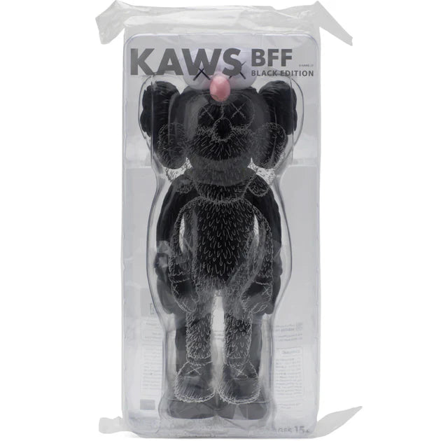 KAWS BFF Open Edition Vinyl Figure Black