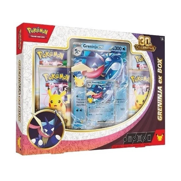 Pokemon - TCG - 30th Celebration Pokemon ex Box- Greninja