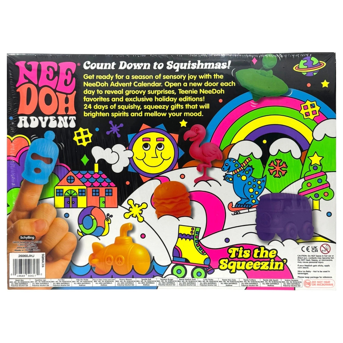 Schylling NeeDoh Christmas Advent Calendar (2026)