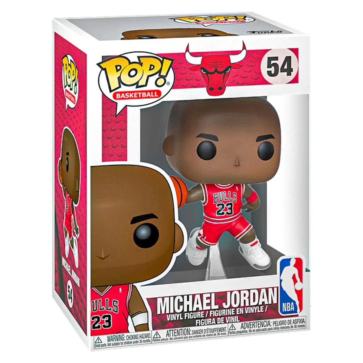 Funko Pop! Vinyl: NBA Bulls #54 'Michael Jordan' (Protective Case Included)