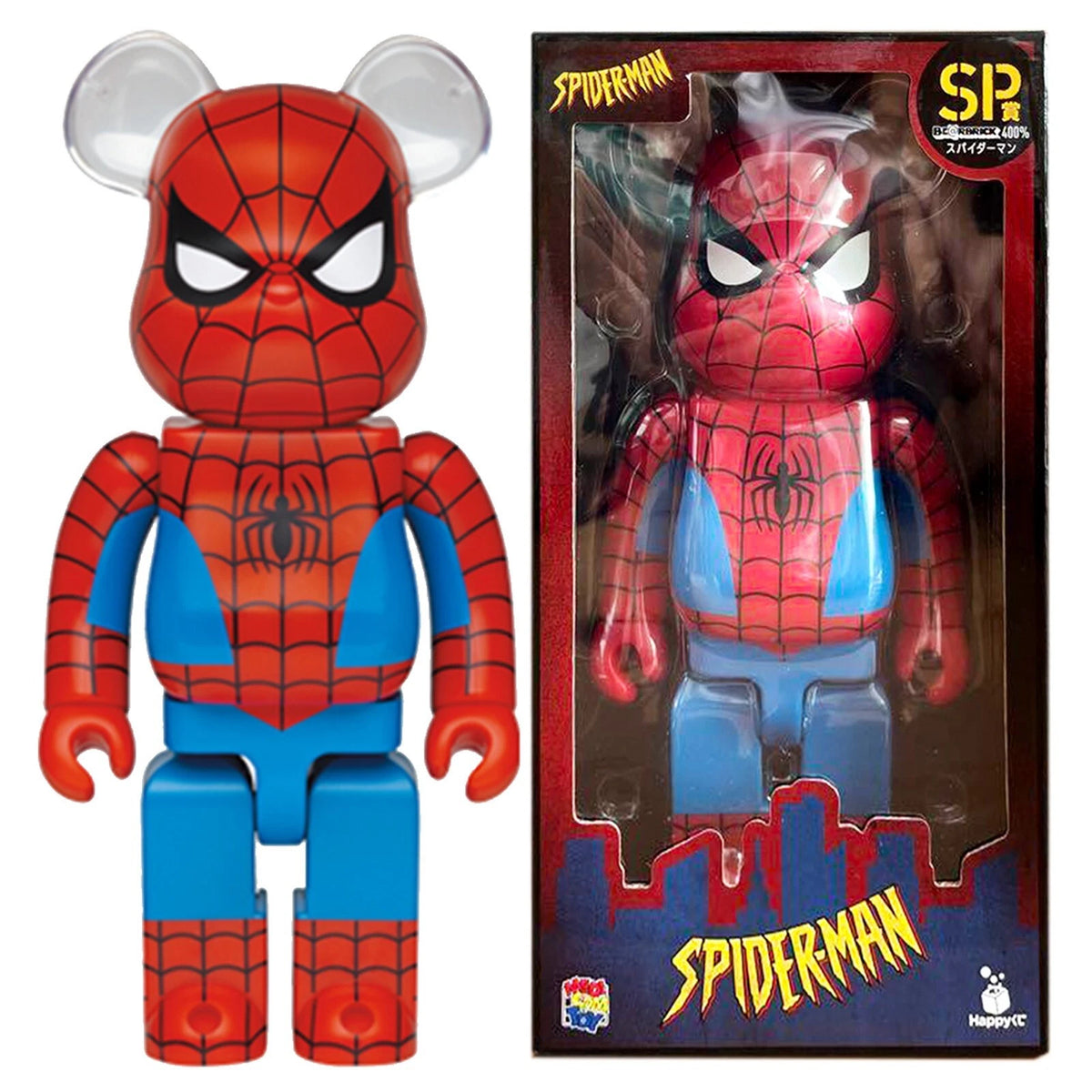 MEDICOM Happy Kuji BE@RBRICK Marvel Spider-Man 400% Figure