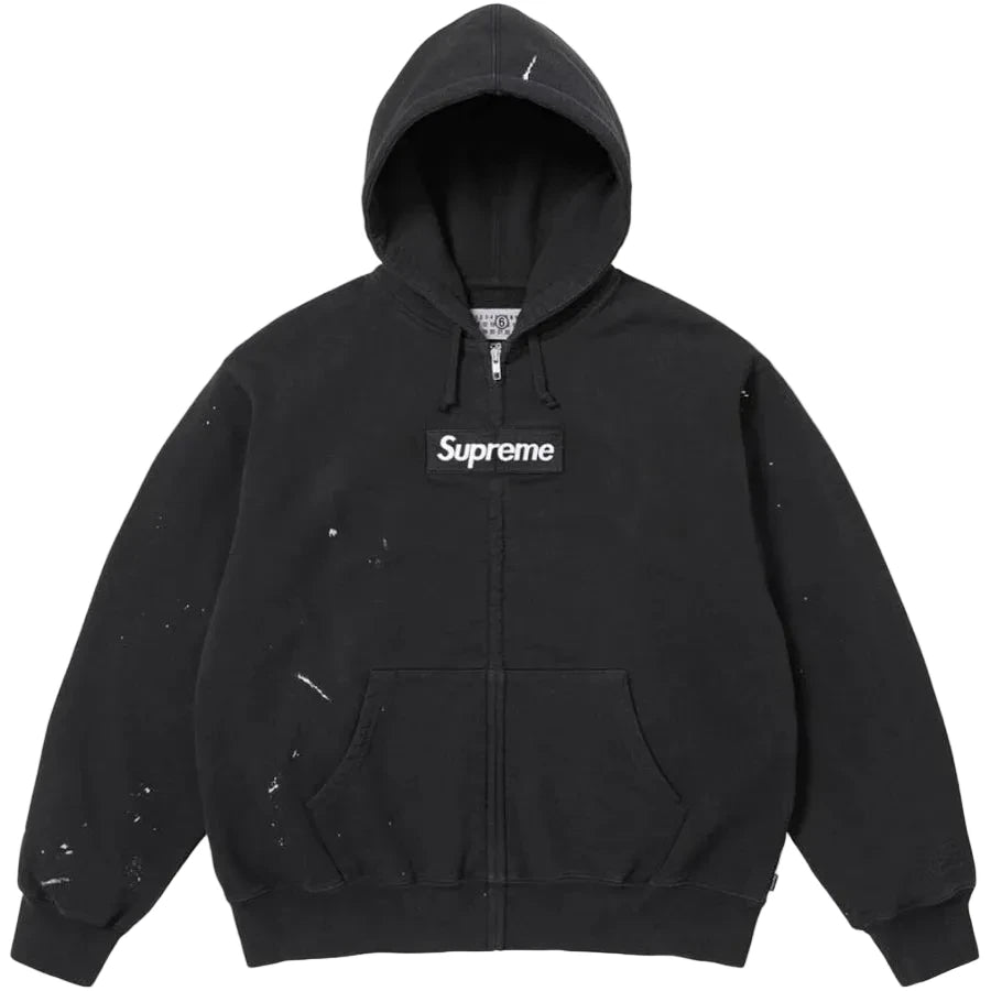 Supreme®/MM6 Maison Margiela Box Logo Zip Up Hooded Sweatshirt