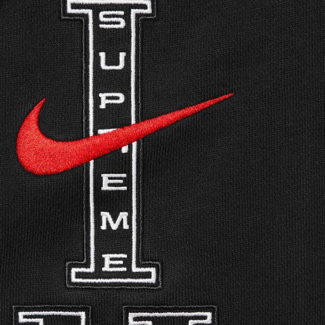 Supreme x Nike Hooded Sweatshirt &#39;Black&#39;