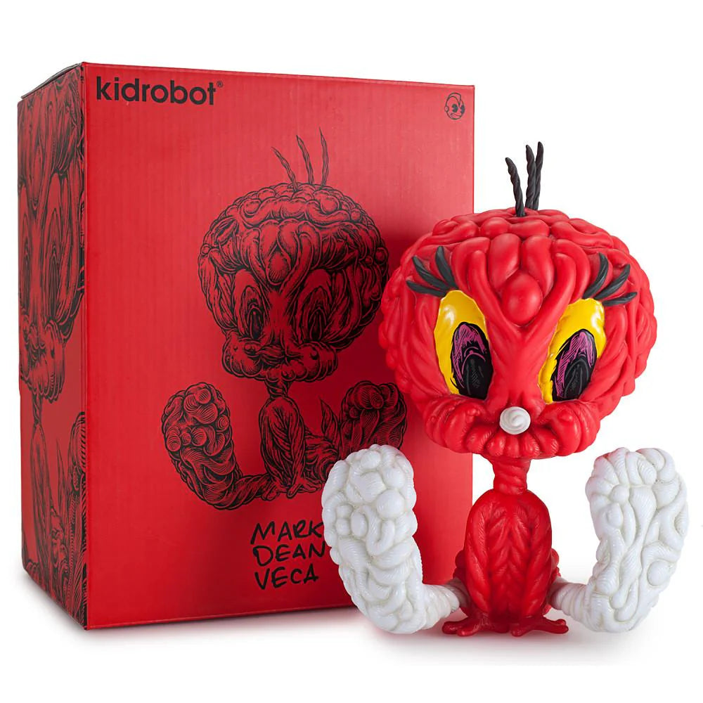 KidRobot Looney Tunes Tweety Bird 8" Art Figure By Mark Dean Veca