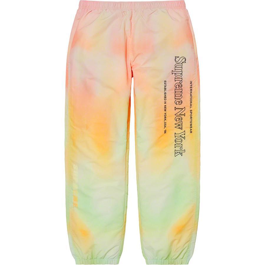 Supreme Side Logo Track Pant (Yellow Gradient) | Waves Never Die | Supreme | Pants