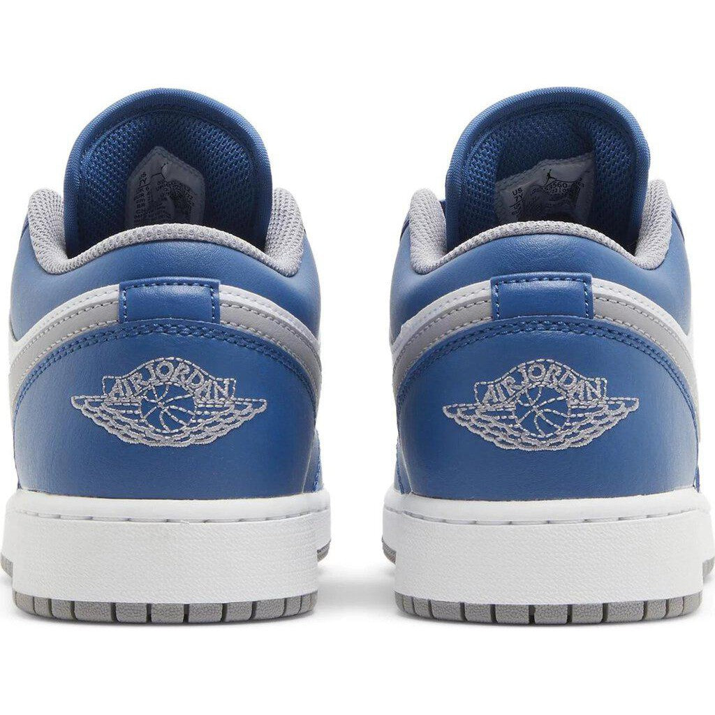 Nike Air Jordan 1 Low &#39;True Blue Cement&#39; GS | Waves Never Die | Nike | SNEAKERS