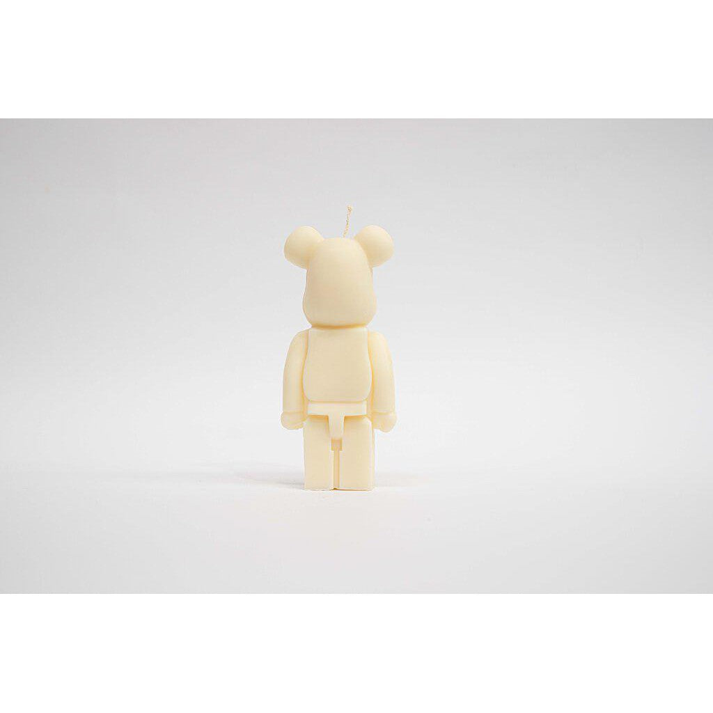 &#39;BE@RBRICK Full Body - White&#39; Candle | Waves Never Die | Creative Candle | ACCESSORIES