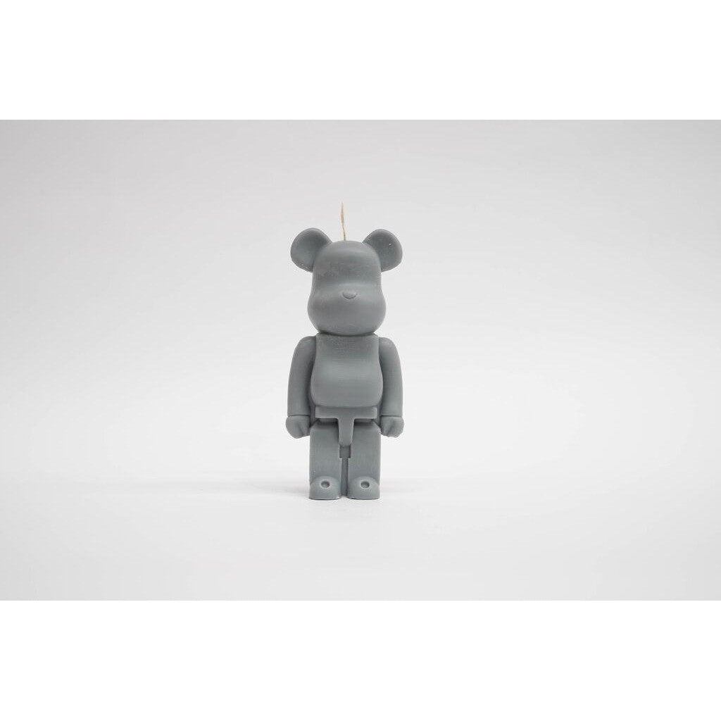 'BE@RBRICK Full Body - Grey' Candle | Waves Never Die | Creative Candle | ACCESSORIES
