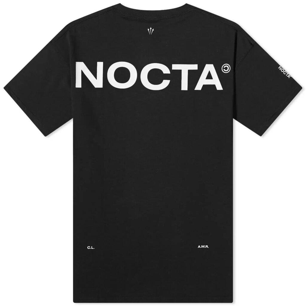 Nike x Nocta Cardinal Stock T-Shirt &#39;Black&#39; M | Waves Never Die | Nike | CLOTHING