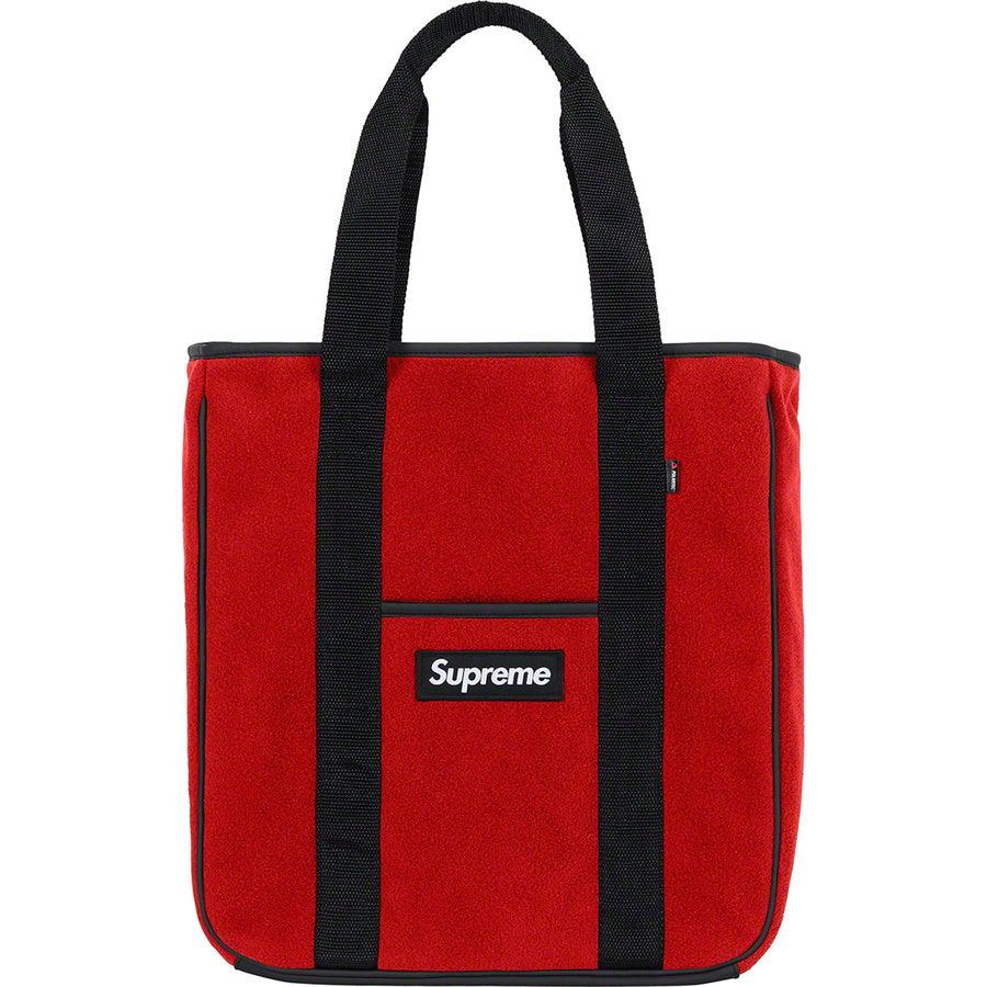 Supreme red tote Clearance