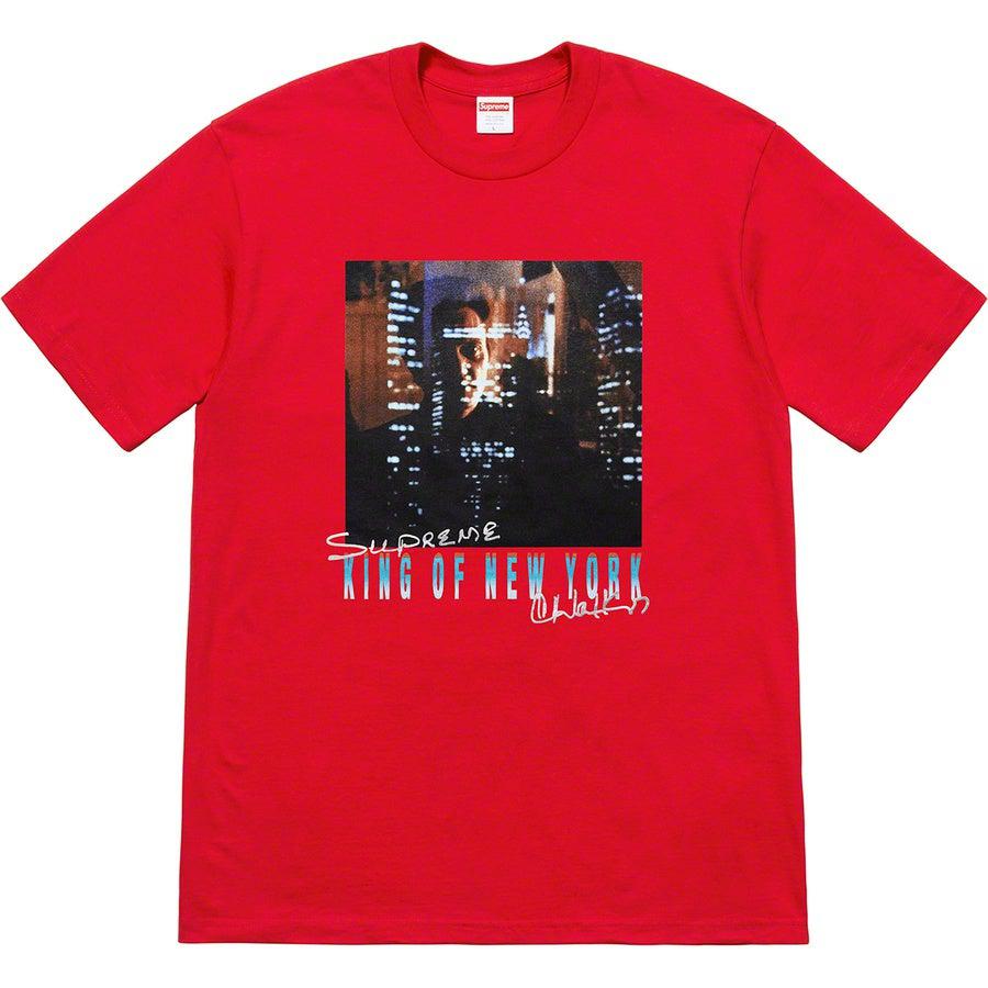 Supreme Christopher Walken King Of New York Tee (Red) | Waves Never Die | Supreme | T-Shirt