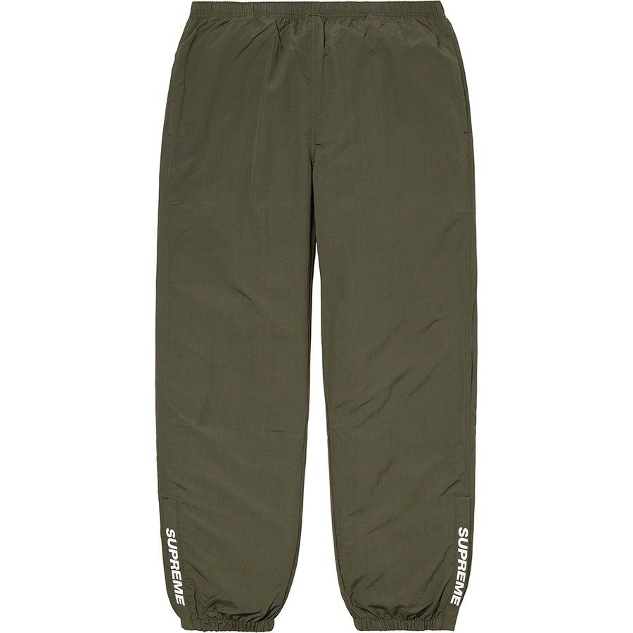 supreme warm up pant oilve